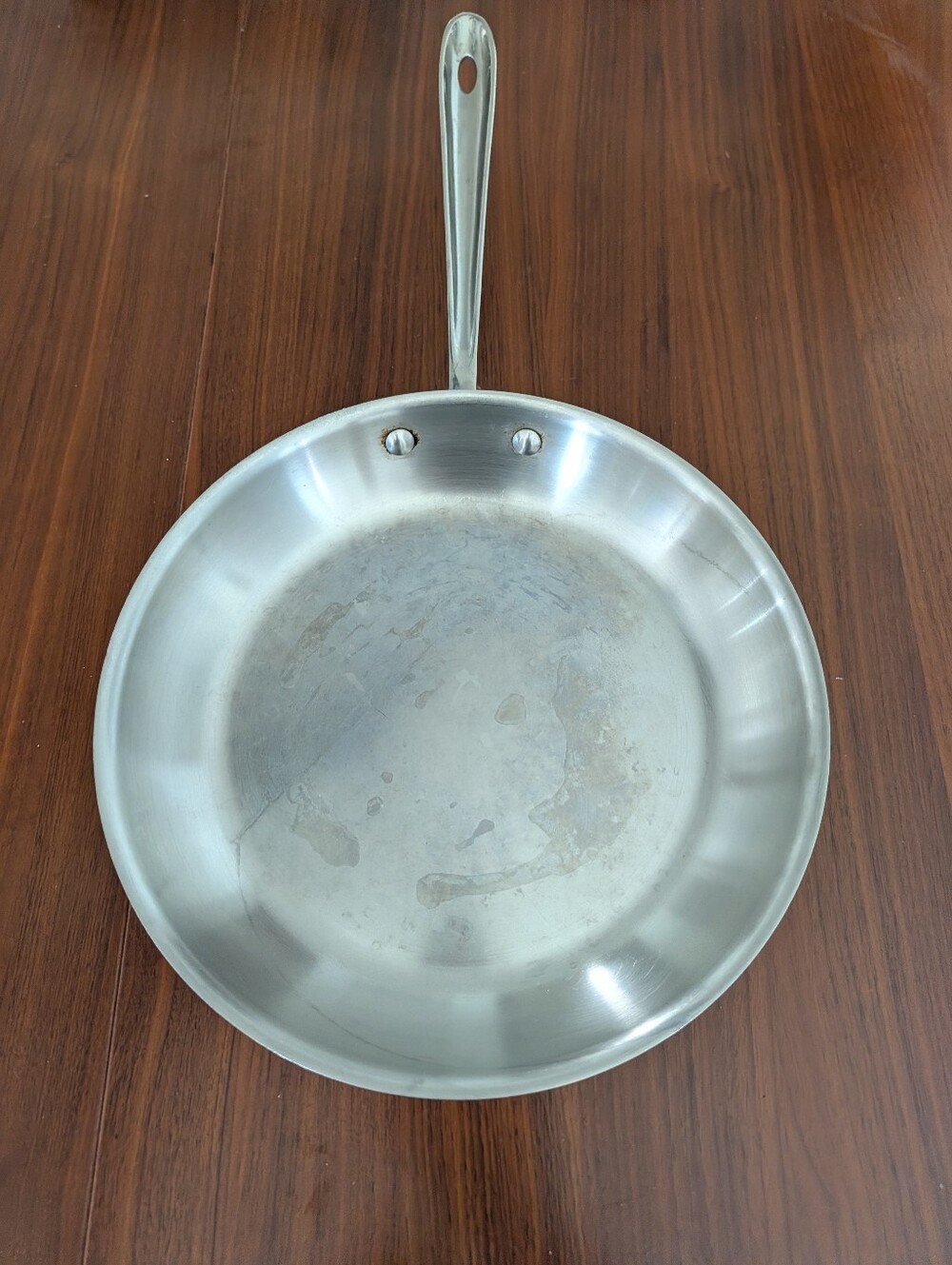 All-Clad D3 Stainless 12” Fry Pan Skillet Tri-Ply Made in USA Pre Owned